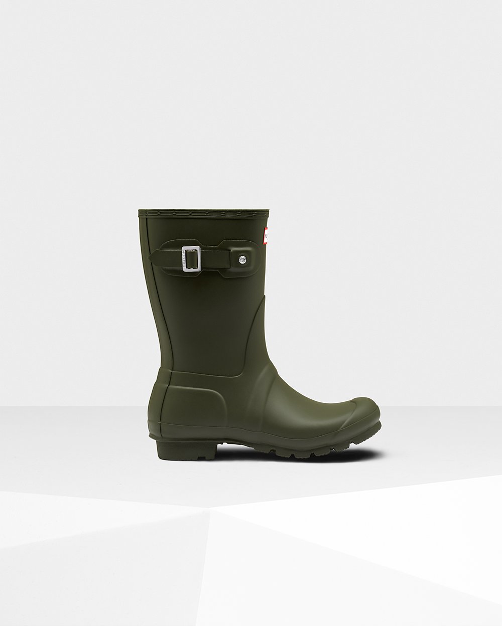 Women Hunter Original | Short Rain Boots Dark Olive | NZ-93456-RLVF